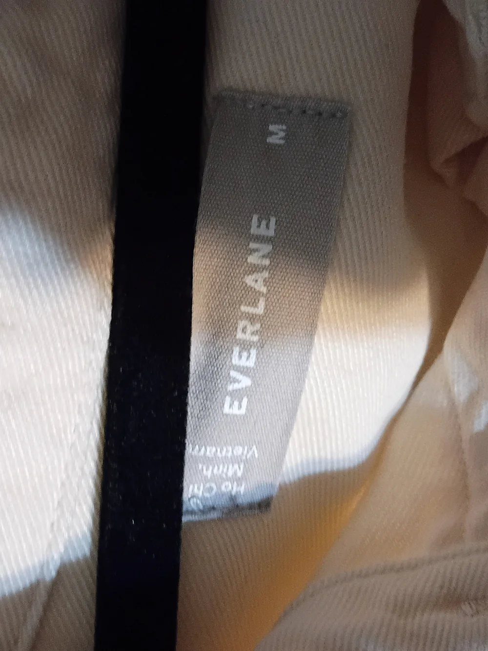 Everlane Relaxed Button-Down Shirt in Soft Cream